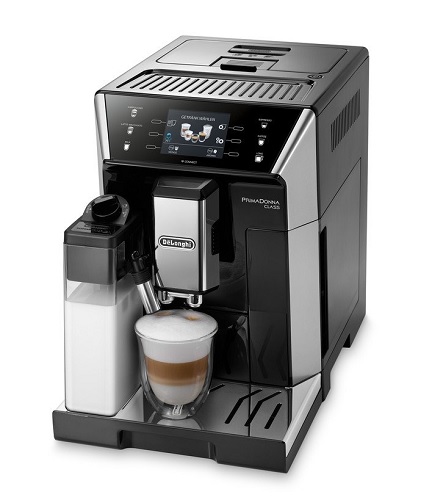 DeLonghi PrimaDonna Class ECAM Kaffeevollautomat mit Mahlwerk