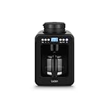 Lauben Grind&Drip Coffee Maker 600BB, Kaffeemaschine mit Integriertes Mahlwerk, Abwaschbarer Filter,...