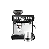 Sage Appliances the Barista Express Espressomaschine mit Milchaufschäumer, Siebträgermaschine,...