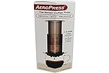 AeroPress A80 Kaffeezubereiter Plastik, 10 ounces, Schwarz