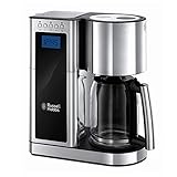 Russell Hobbs Kaffeemaschine [Digitaler Timer, Brausekopf für optimale Extraktion&Aroma] Elegance...