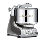 Ankarsrum Assistent 6230 Black Chrome - 1500W | 7L Edelstahlschüssel | Recyceltes Aluminium |...