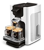 Philips Senseo HD7865/00 Quadrante Kaffeepadmaschine, XL-Wassertank weiß