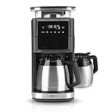 BEEM FRESH-AROMA-PERFECT III Filterkaffeemaschine mit Mahlwerk - Thermo | Mit 2 Isolierkannen |...