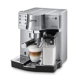 De'Longhi EC 860.M Espresso-Siebträgermaschine, Espressomaschine mit Milchystem für cremigen...