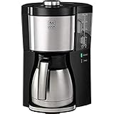 Kaffeemaschine 1025-16 Look V Perfection von Melitta, AromaSelector, 1.25 Liter, schwarz, mit...