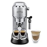 De'Longhi Dedica Style EC 685.M Espresso Siebträgermaschine, Espressomaschine mit Professioneller...