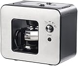 Rosenstein & Söhne Kaffeevollautomat: Vollautomatische Design-Kaffeemaschine mit Bohnen-Mahlwerk,...